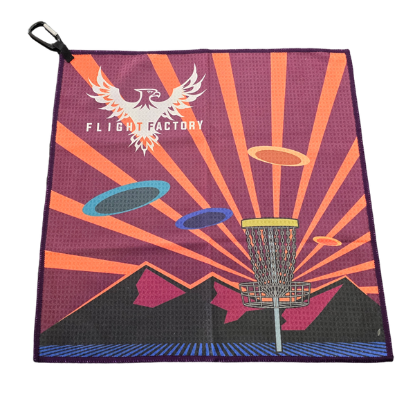 Flight Factory Disc Golf Towel (2024) Flight Factory Discs
