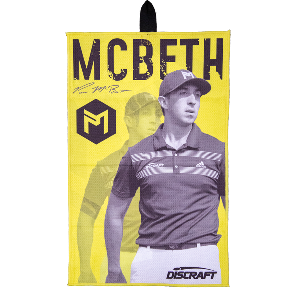 Paul McBeth Discraft Disc Golf Towel