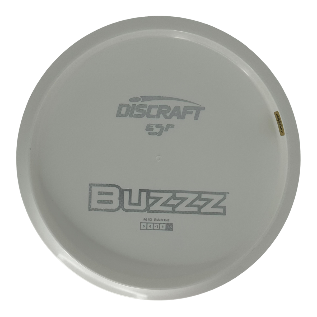 Discraft White ESP Buzz - Bottom Stamp