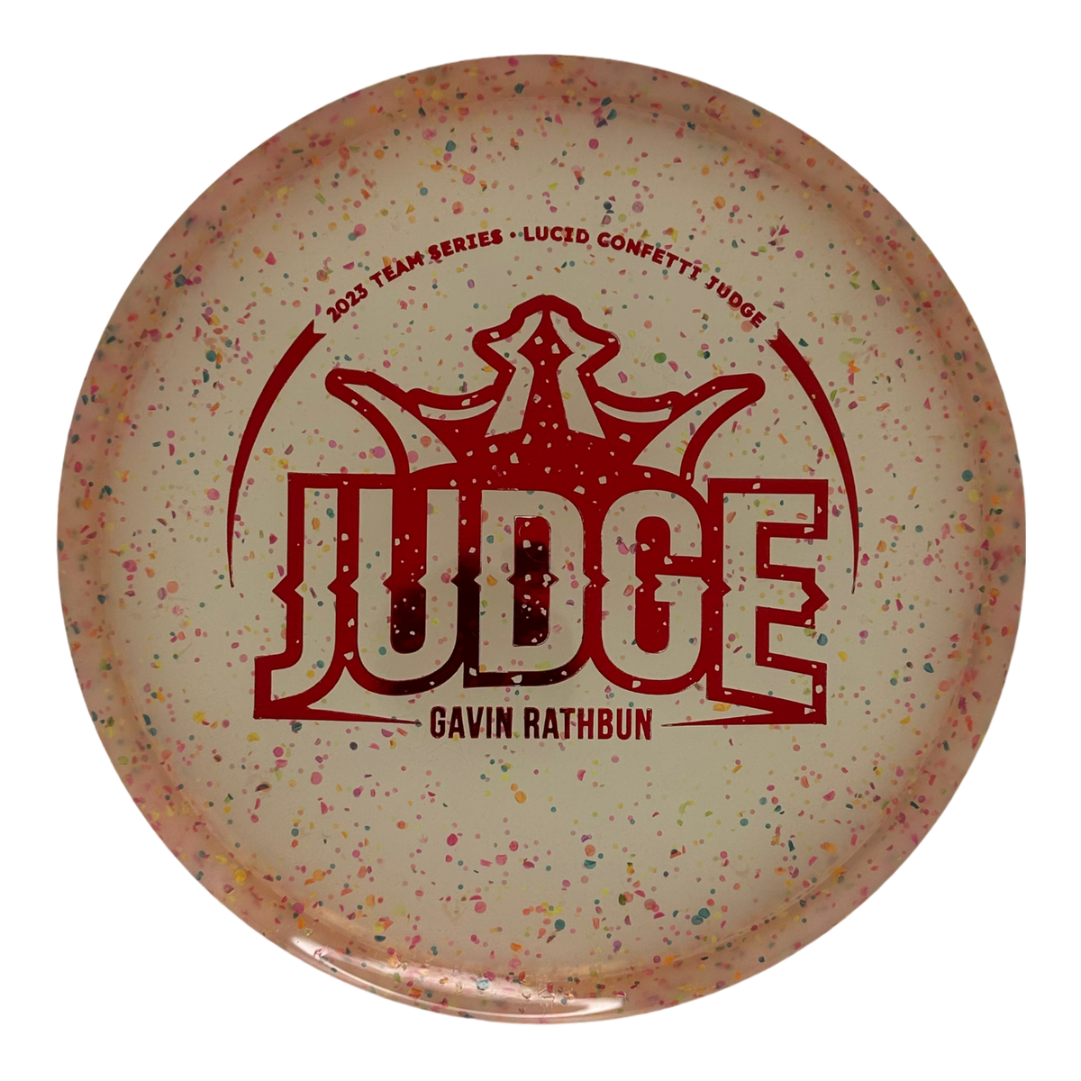 Dynamic Discs Lucid Confetti Judge - Gavin Rathbun (2023)