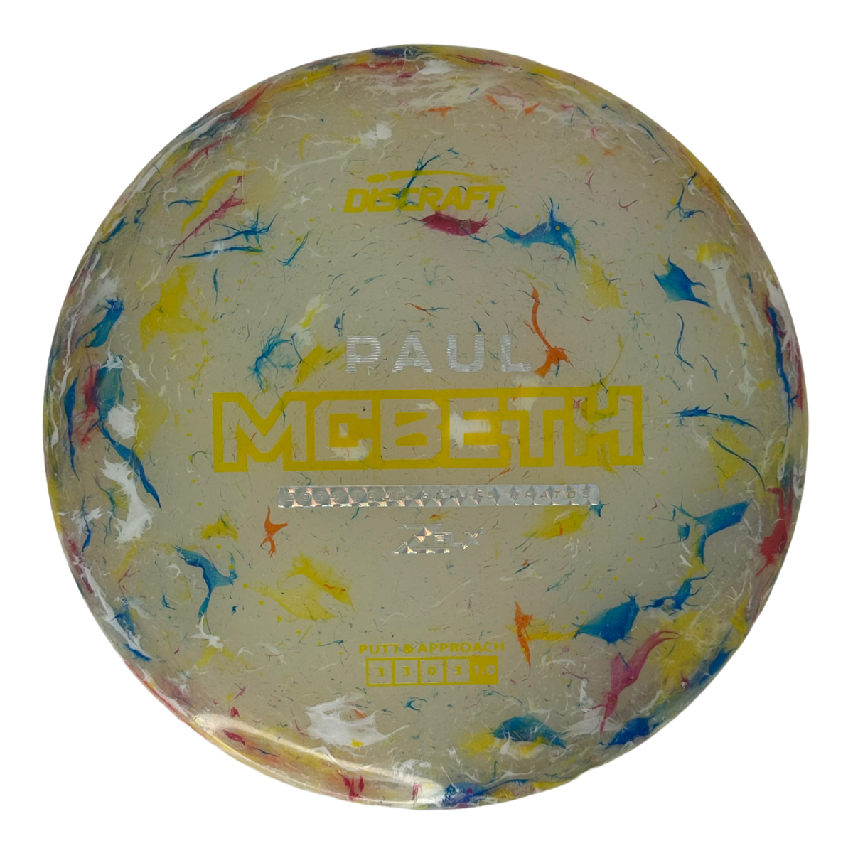 Discraft Paul McBeth Jawbreaker Z FLX Kratos - Tour Series (2024) Discraft Paul McBeth Jawbreaker Z FLX Kratos - Tour Series (2024)