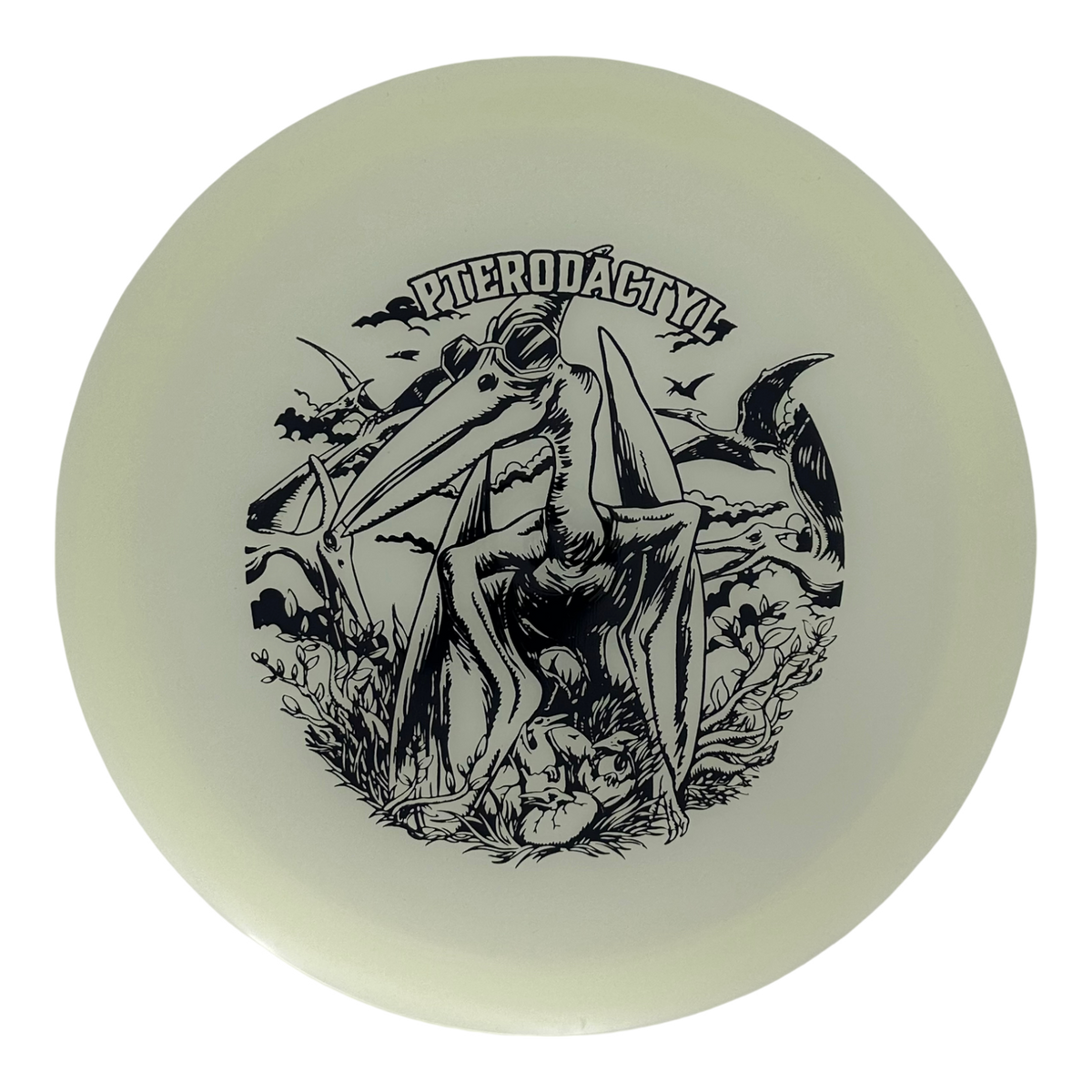 Dino Discs Eggshell Glow Pterodactyl - Special Edition