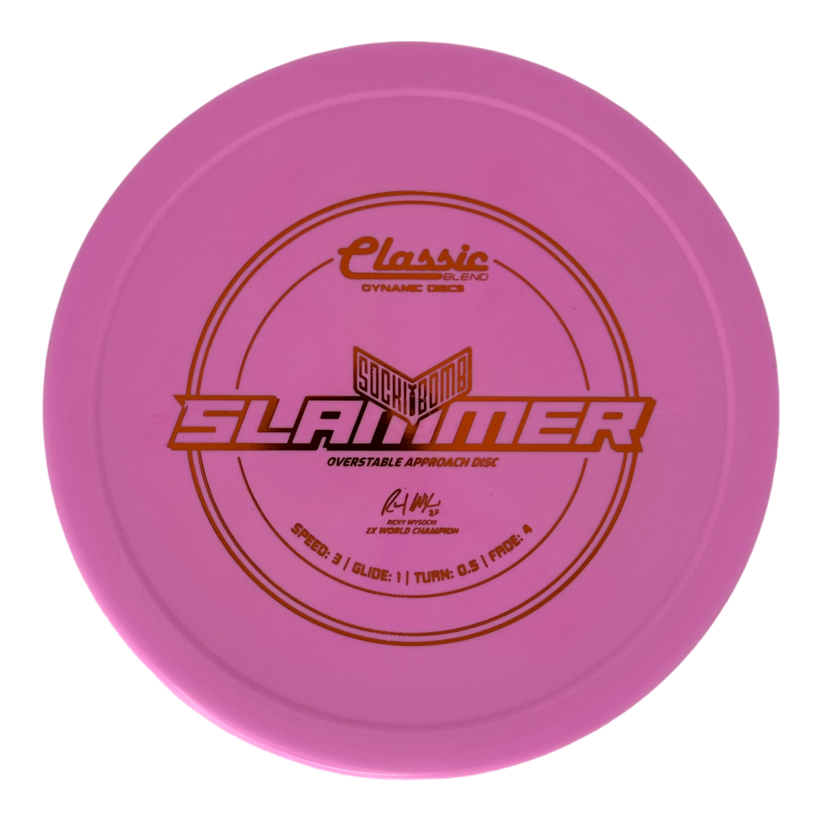 Dynamic Discs Classic Blend Sockibomb Slammer Flight Factory Discs