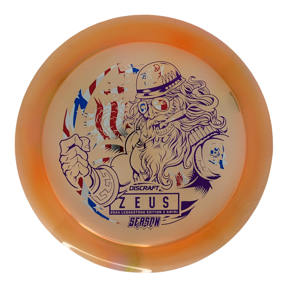 Discraft Paul McBeth TS Swirl Zeus - Ledgestone 2024 (Season 1)