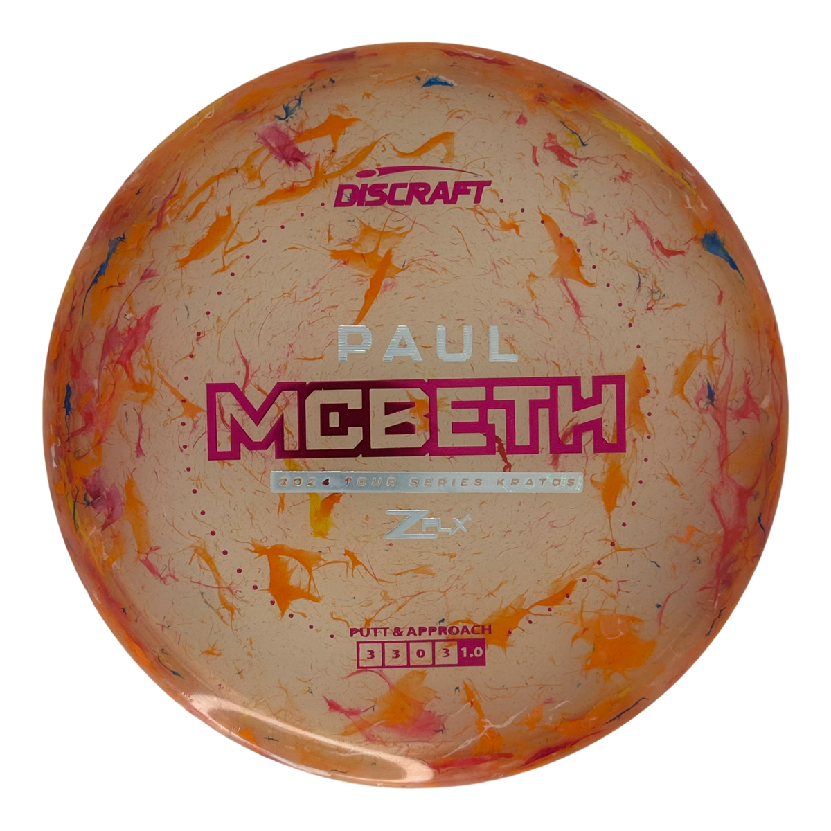 Discraft Paul McBeth Jawbreaker Z FLX Kratos - Tour Series (2024)