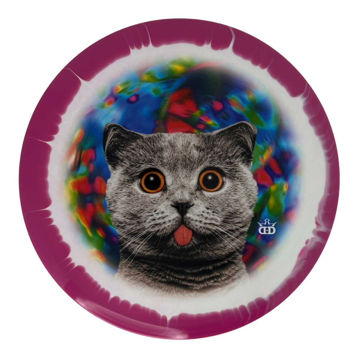 Dynamic Discs Fuzion Orbit Verdict - Kitty Trippin Dyemax