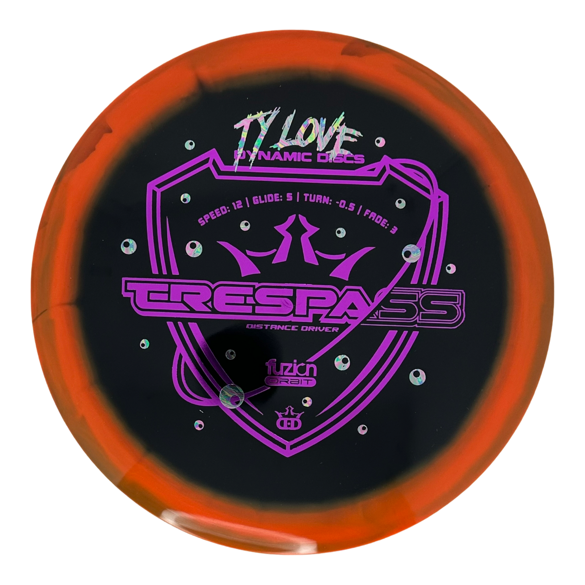 Dynamic Discs Fuzion Orbit Trespass - Ty Love (2023)