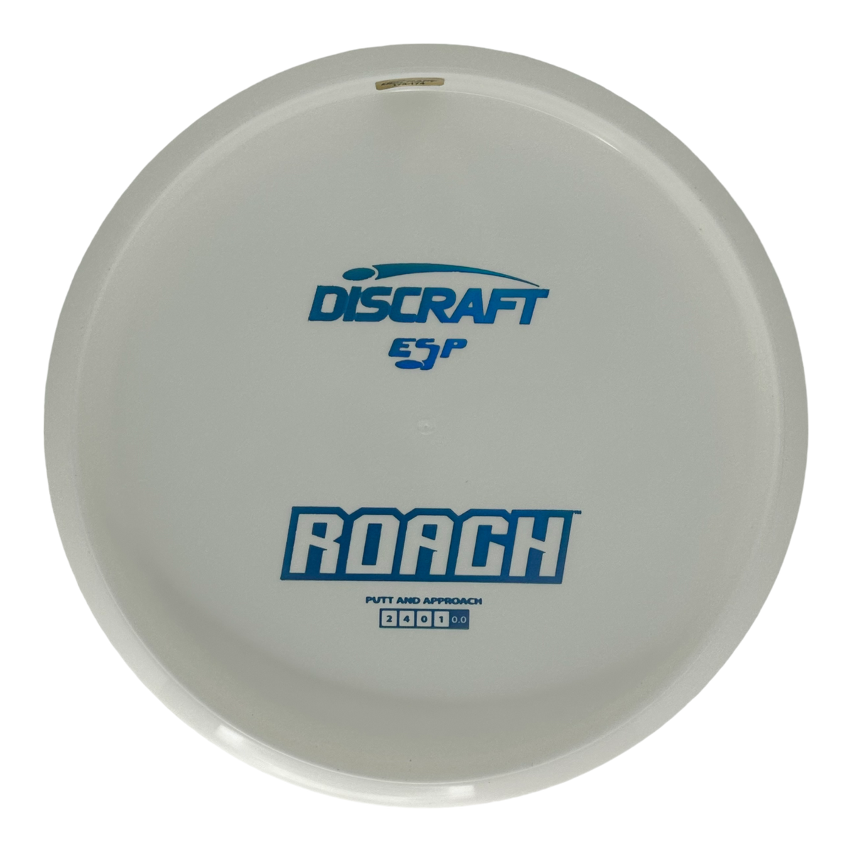 Discraft White ESP Roach - Bottom Stamp