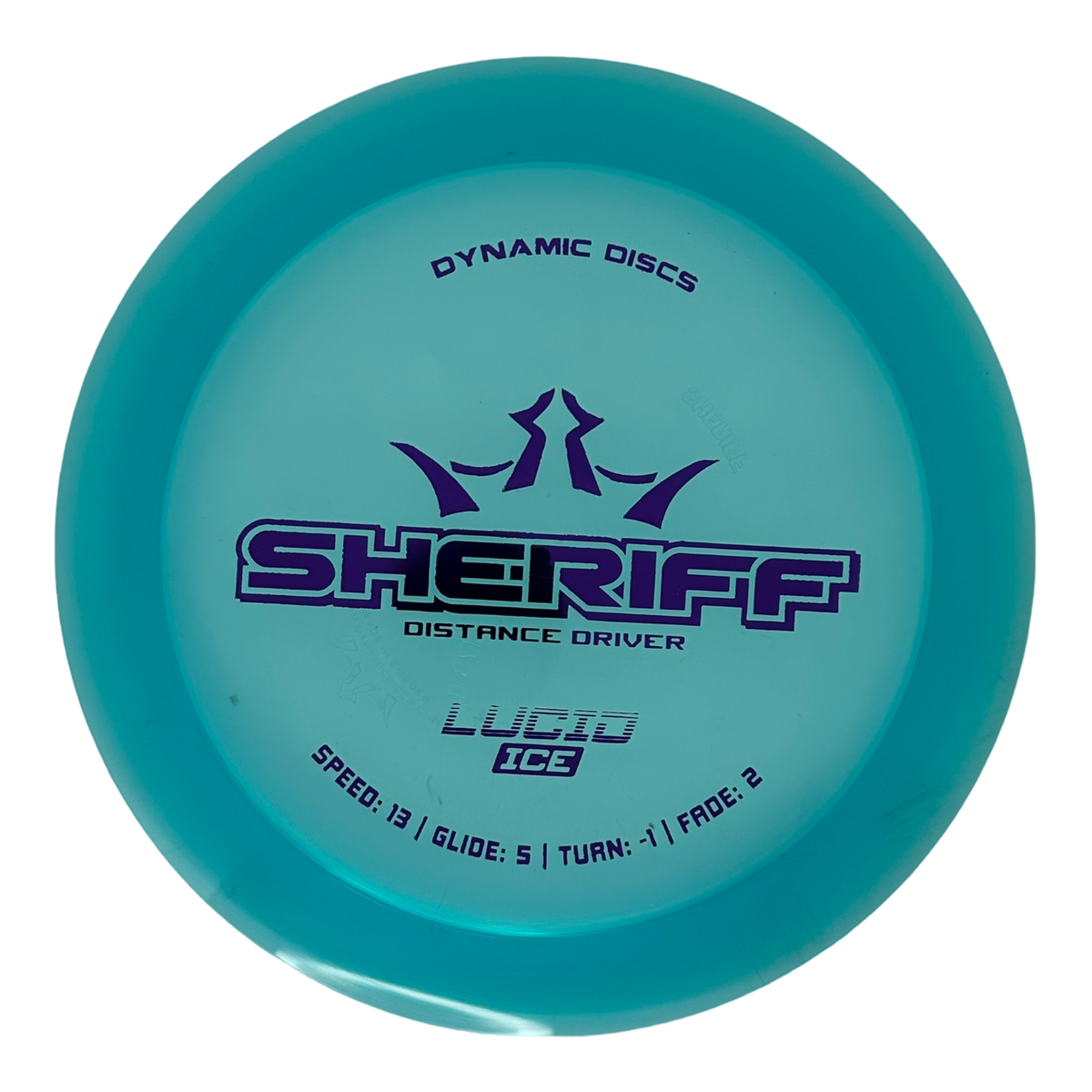 Dynamic Discs Lucid Ice Sheriff Flight Factory Discs