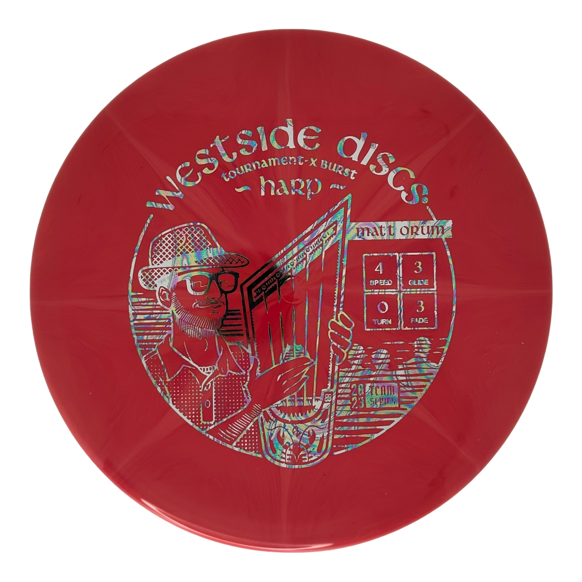 Westside Discs Tournament-X Burst Harp - Matt Orum (2023)