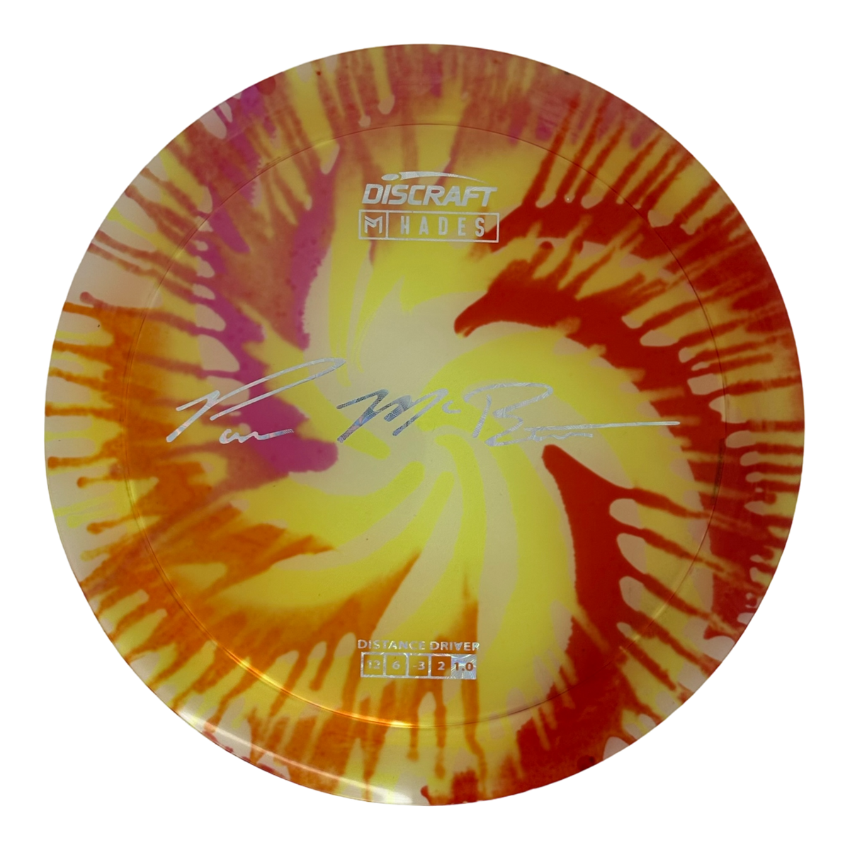 Discraft Paul McBeth Fly Dye Z Hades - Signature Stamp
