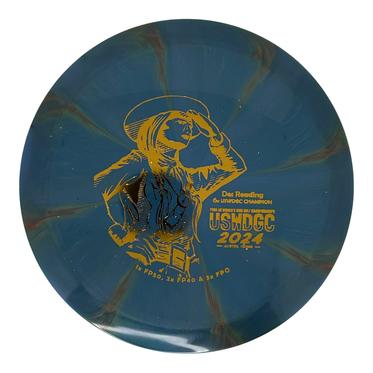 Mint Discs Sublime Swirl Freetail USWDGC (2024) Flight Factory Discs
