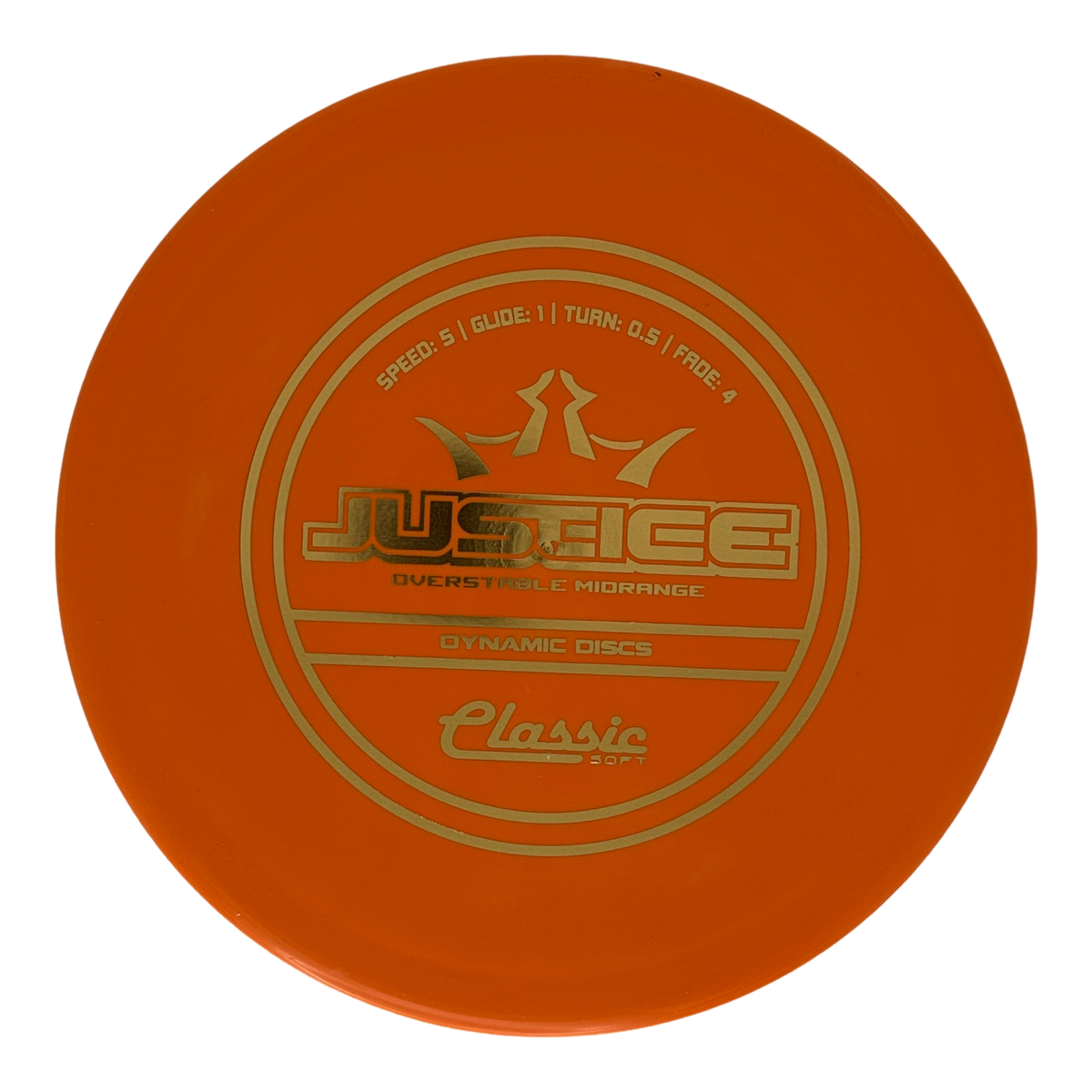 Dynamic Discs Classic Soft Justice Flight Factory Discs