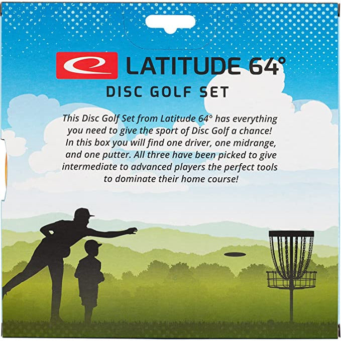 Latitude 64 Retro Disc Golf Set