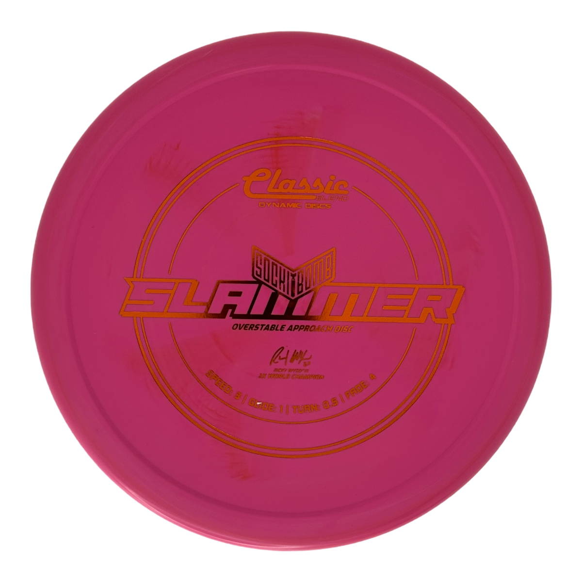 Dynamic Discs Classic Blend Sockibomb Slammer Flight Factory Discs