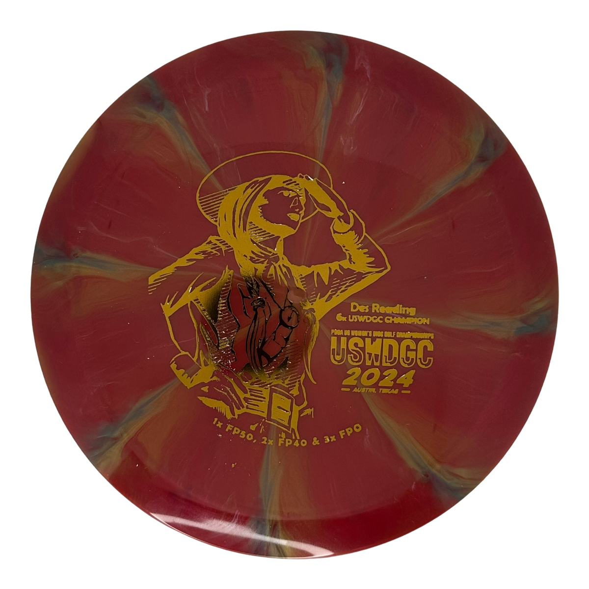 Mint Discs Sublime Swirl Freetail USWDGC (2024) Flight Factory Discs