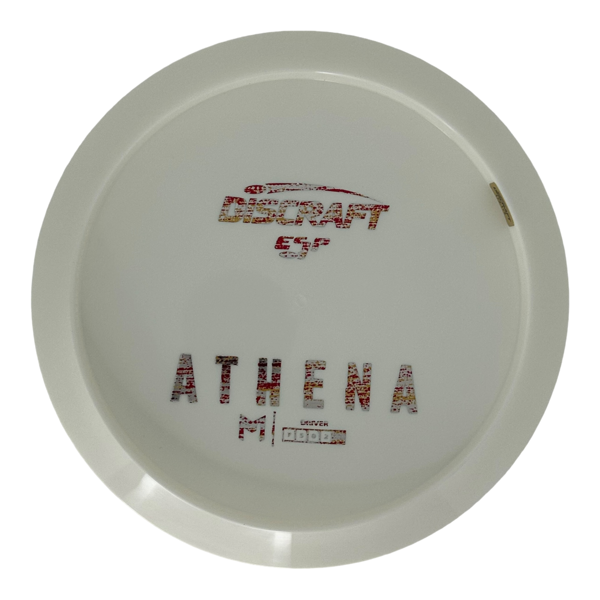 Discraft Paul McBeth White ESP Athena - Bottom Stamp