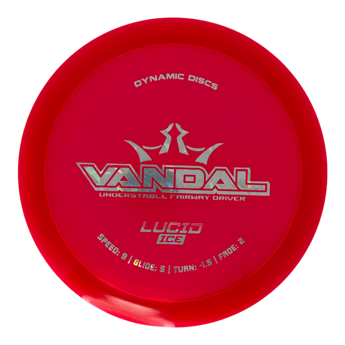 Dynamic Discs Lucid Ice Vandal Flight Factory Discs
