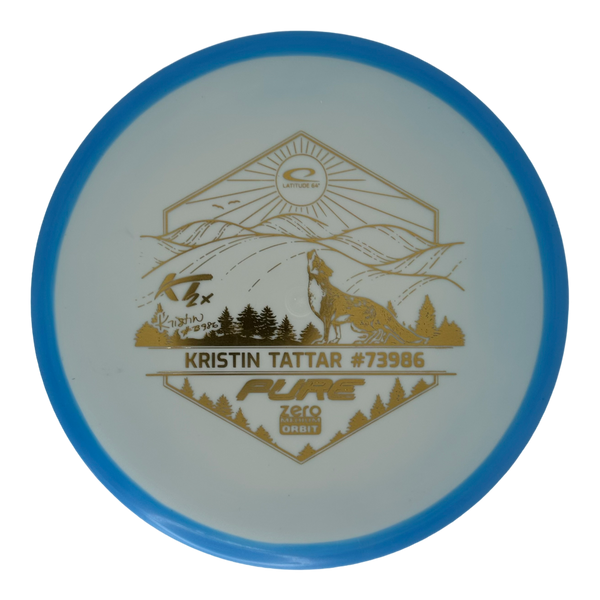 Disco Da Golf Latitude 64 Pure Moonshine Zero Medium – Kristin Tattar Glow – Putter 176g - Foto 1
