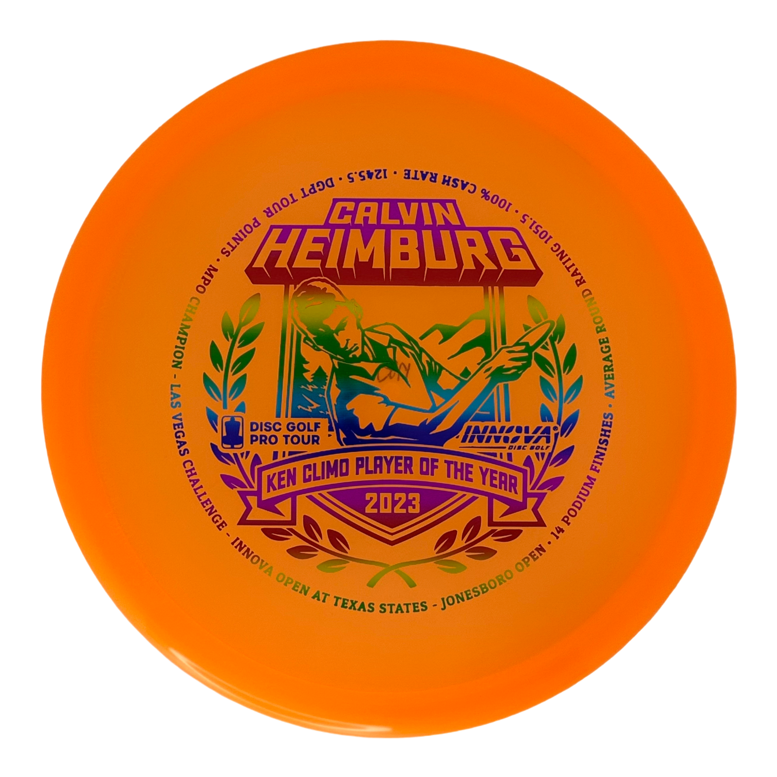 Innova Gummy Champion Rhyno Calvin Heimburg 2023 Player of the Year