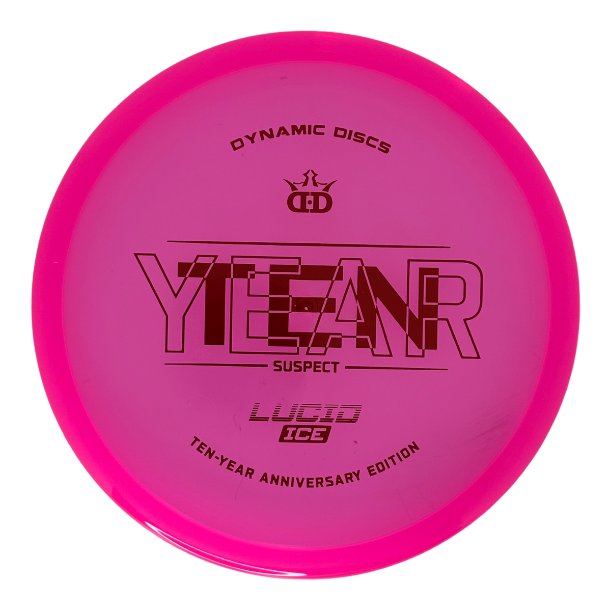 Dynamic Discs Lucid Ice Suspect - 10 Year Anniversary