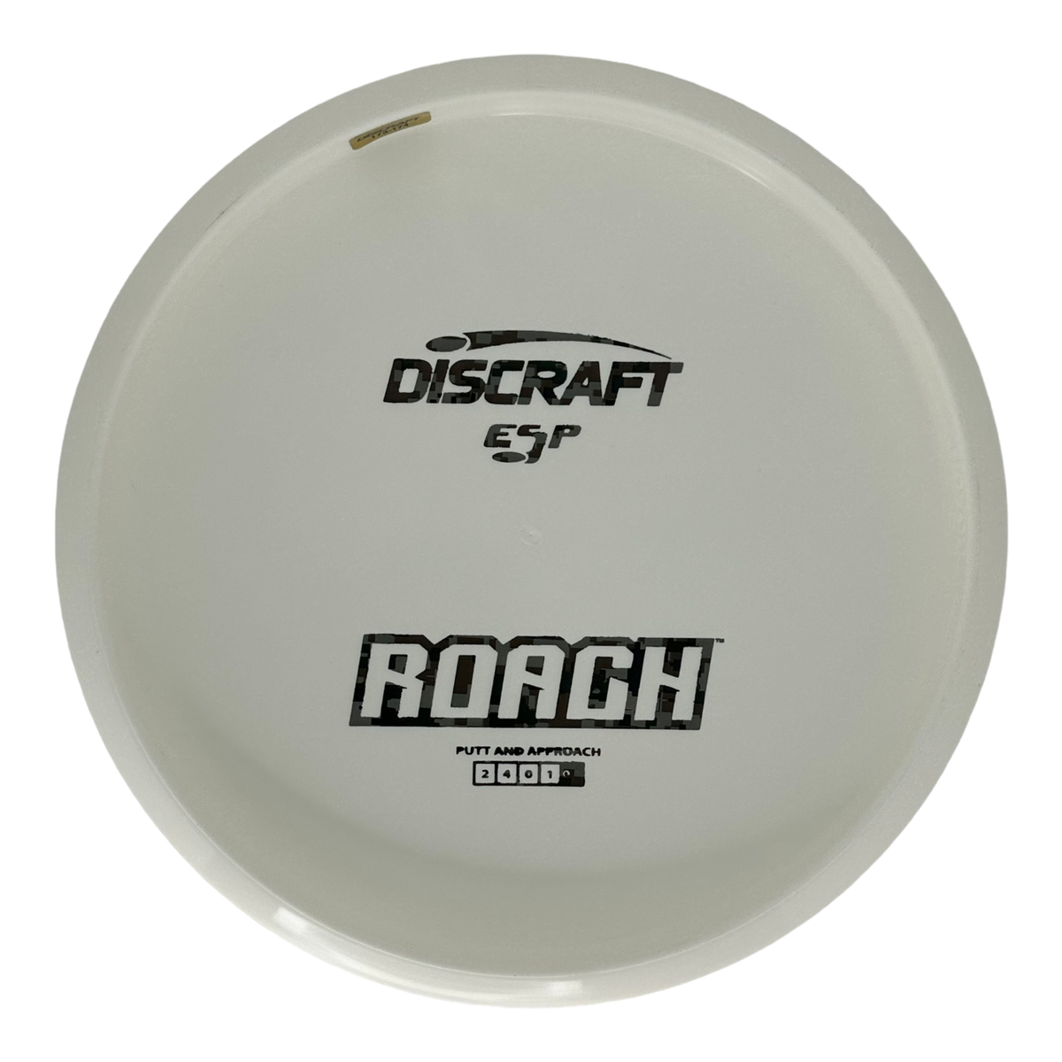 Discraft White ESP Roach - Bottom Stamp