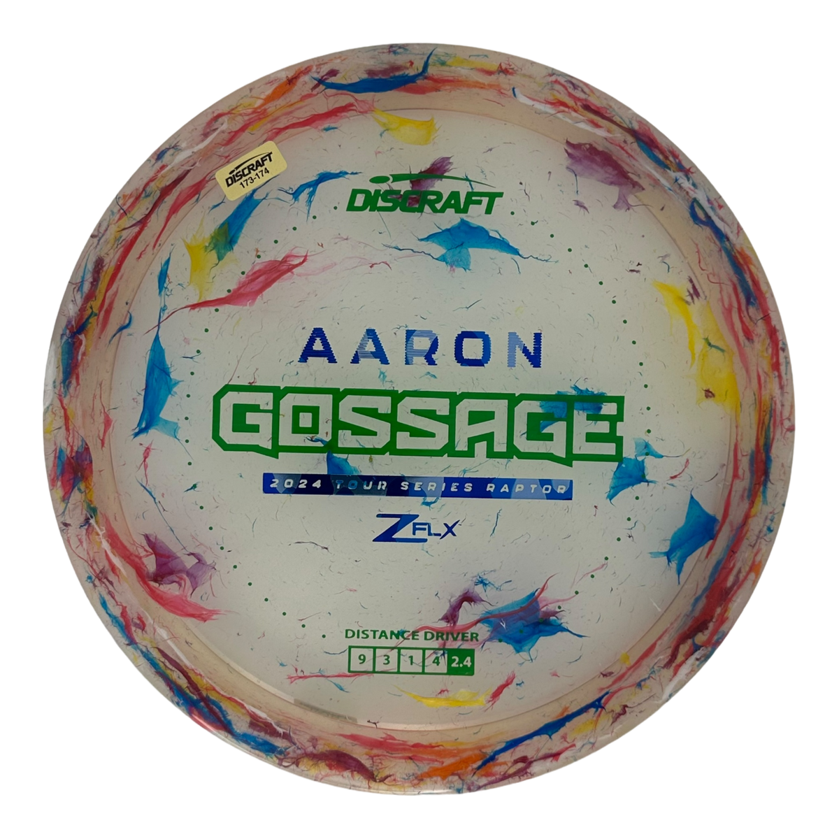 Discraft Jawbreaker Z FLX Raptor - Aaron Gossage TS (2024)