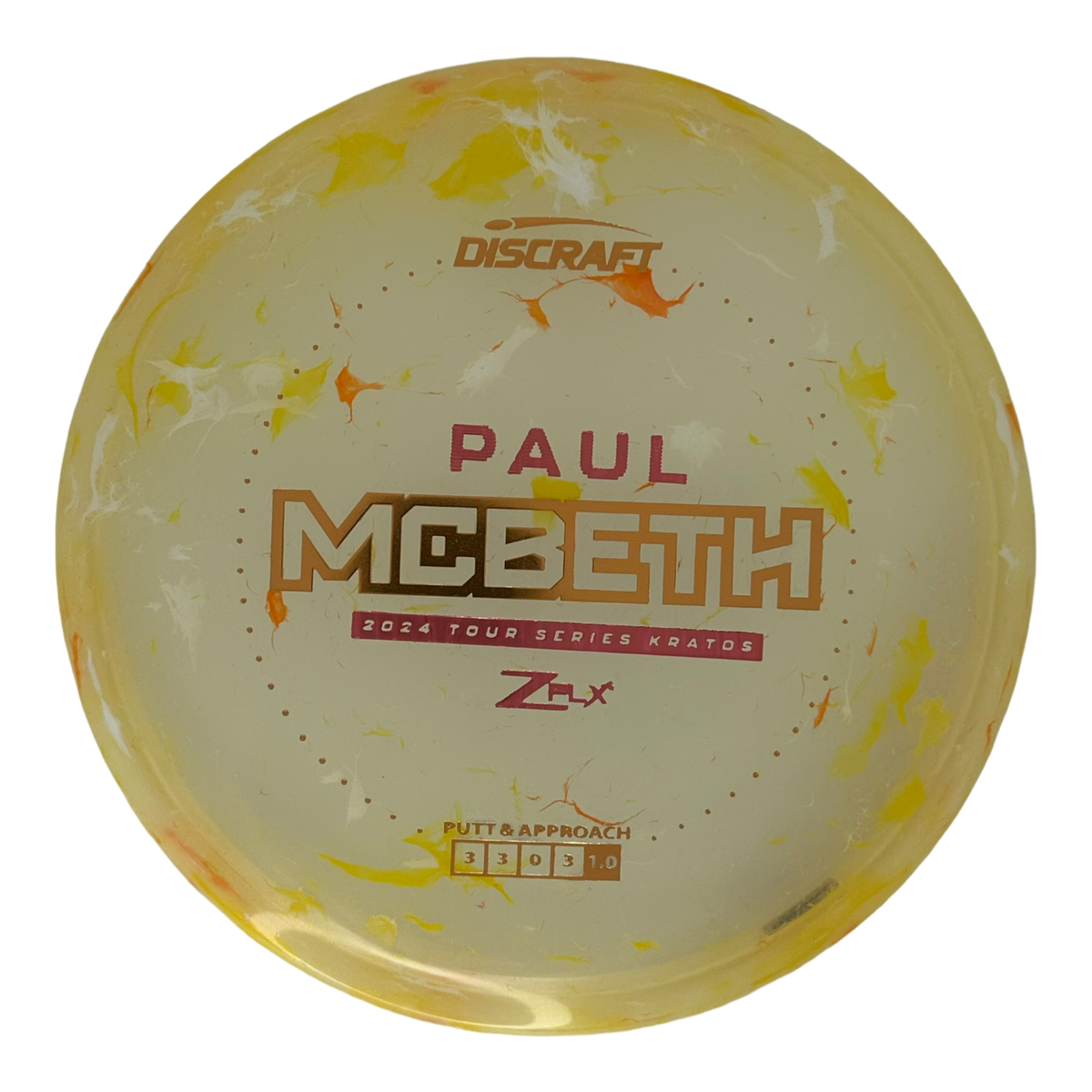Discraft Paul McBeth Jawbreaker Z FLX Kratos - Tour Series (2024)