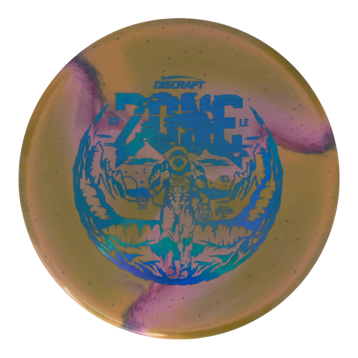 Discraft Esp Swirl Sparkle Glo Zone - Ledgestone 2023 (Pre-Season)