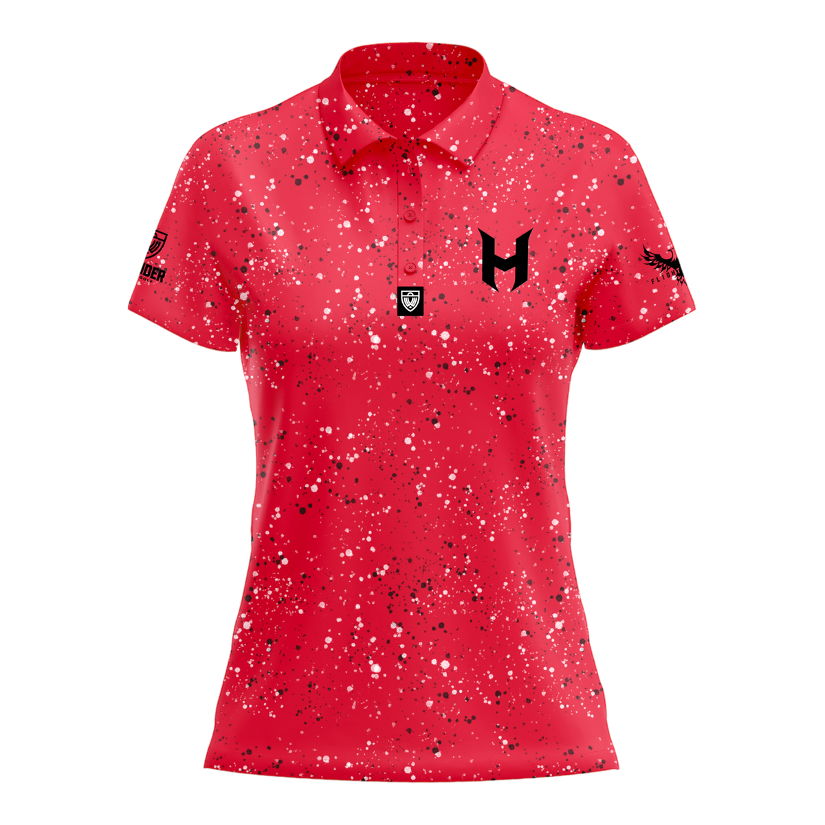 Holyn Handley 2024 Women&#39;s Polo - Red Splatter