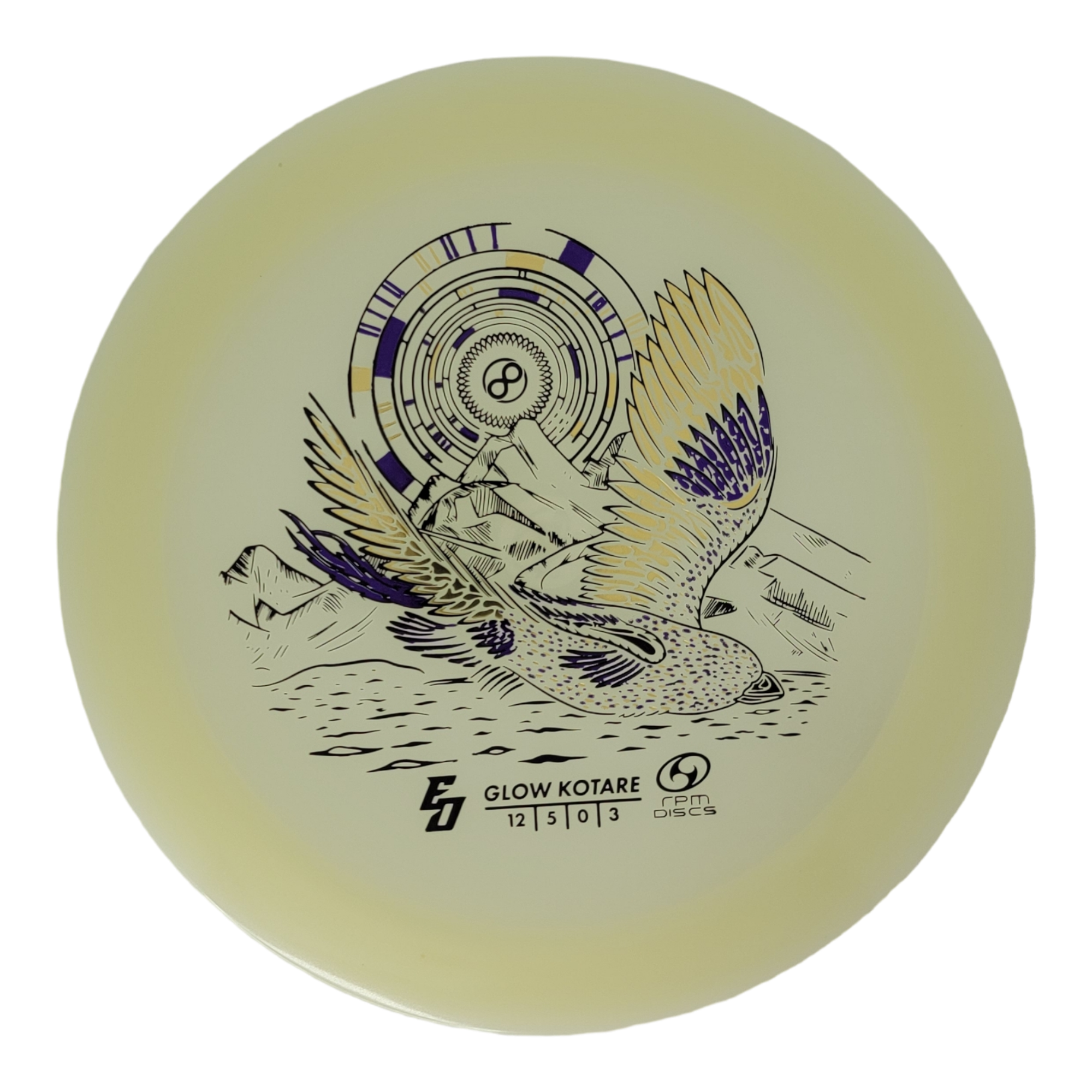 RPM Discs Glow Kotare - Eric Oakley Signature (2023) - Flight Factory Discs