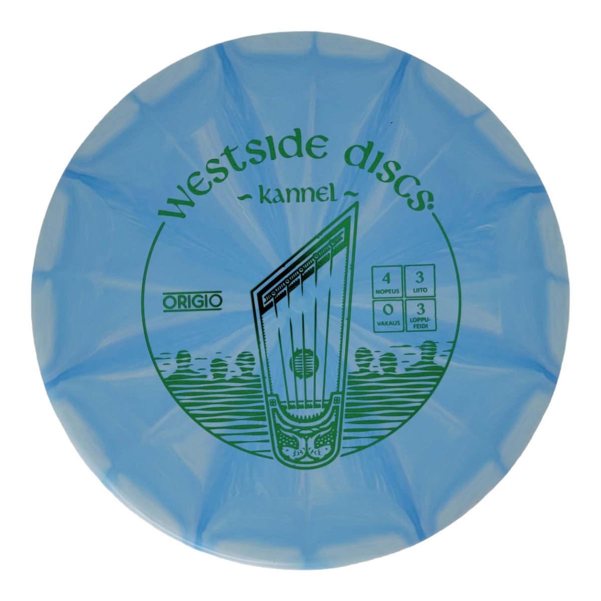 Westside Discs Origio Burst Harp - Finnish Stamp