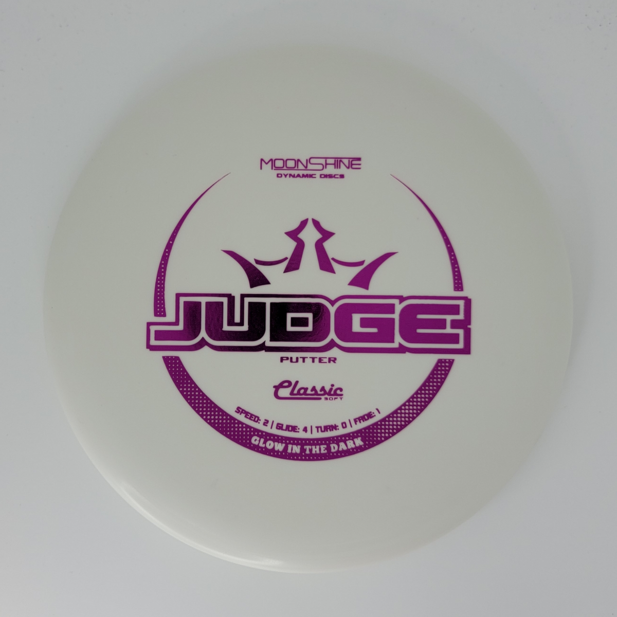 Dynamic Discs Classic Soft Moonshine Judge Flight Factory Discs