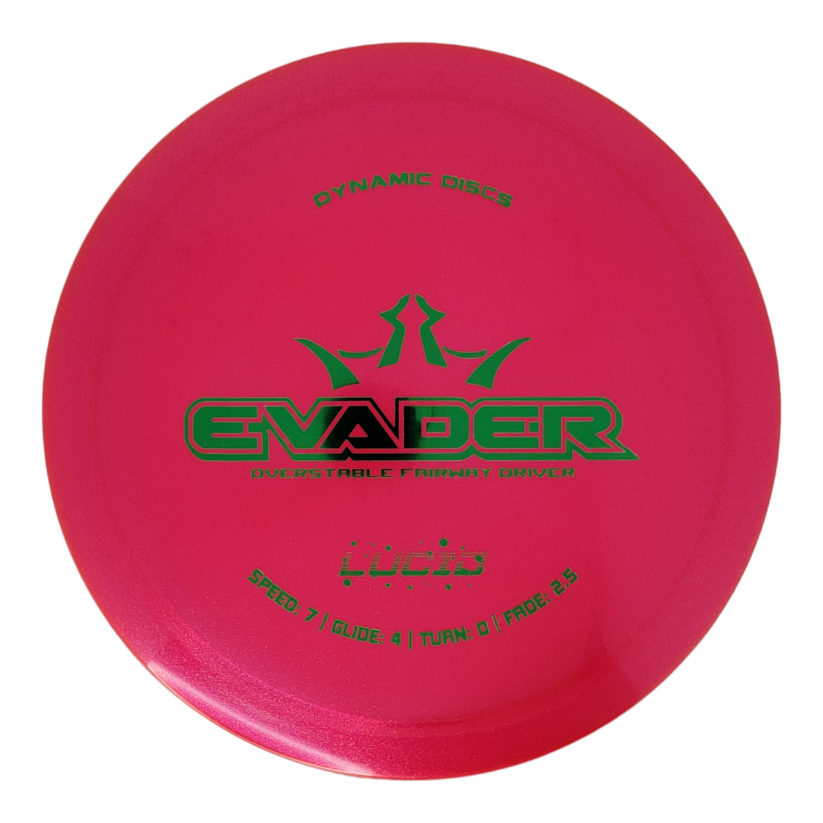 Dynamic Discs Lucid Glimmer Evader Flight Factory Discs