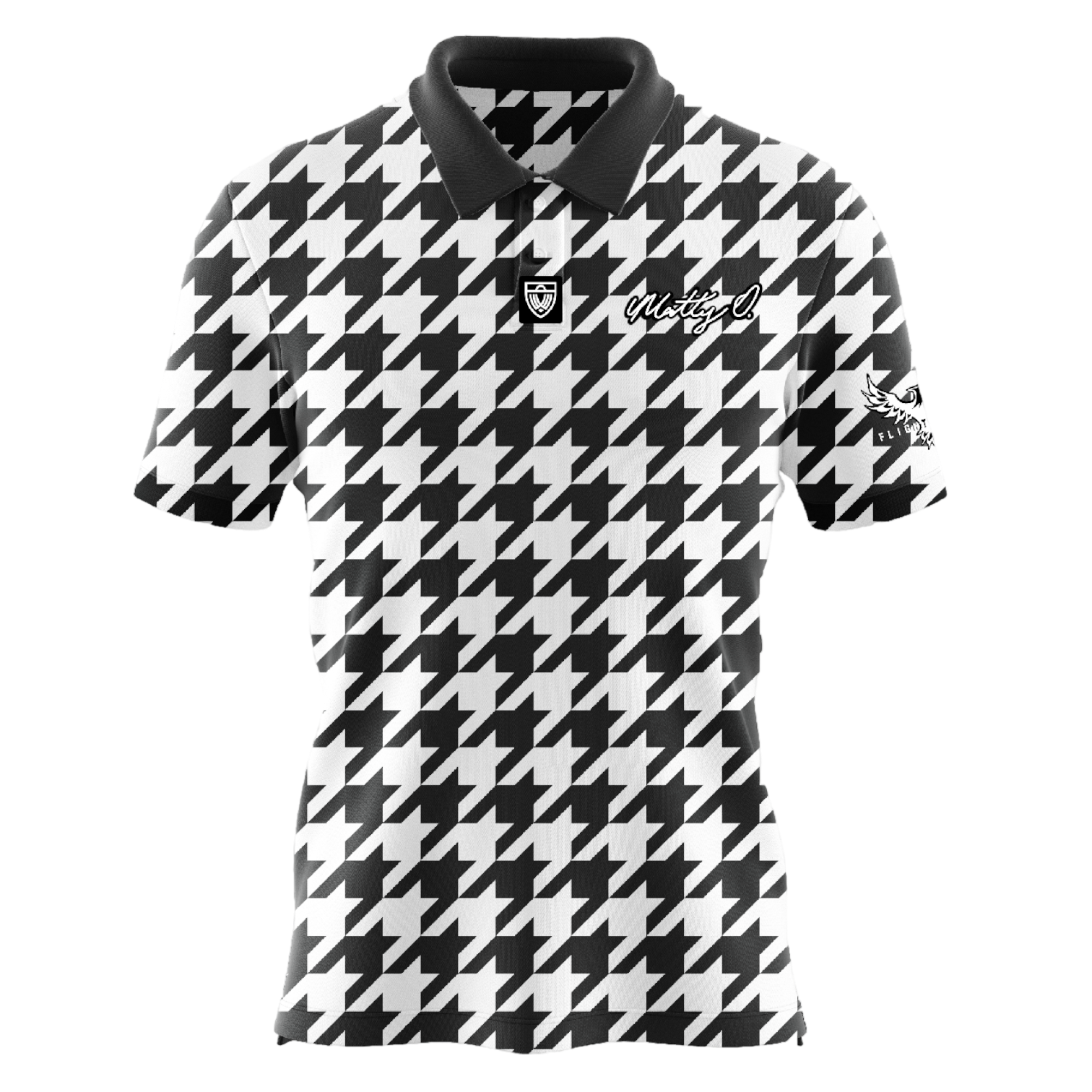 Matt Orum 2023 Signature Polo - Houndstooth (Pre-Order)