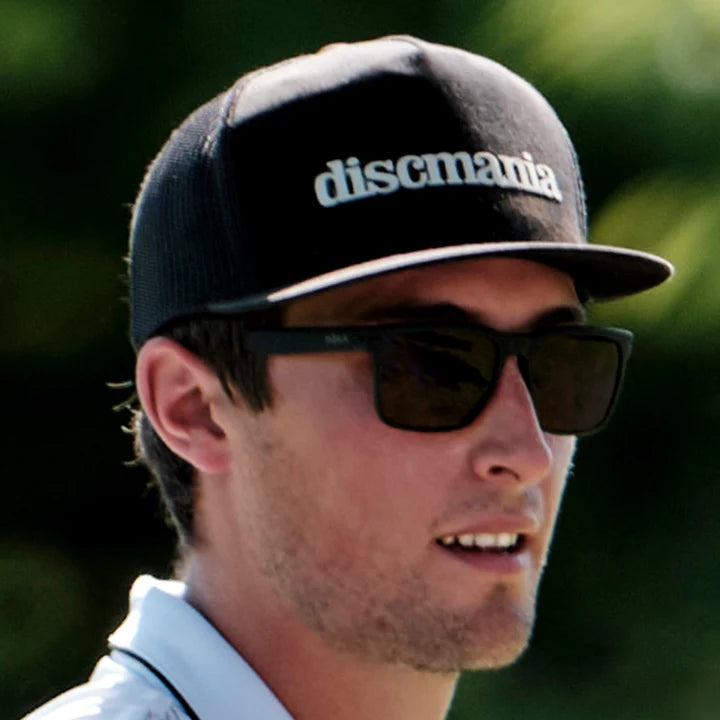 Discmania Flat Bill Trucker Hat Bar Logo Flight Factory Discs