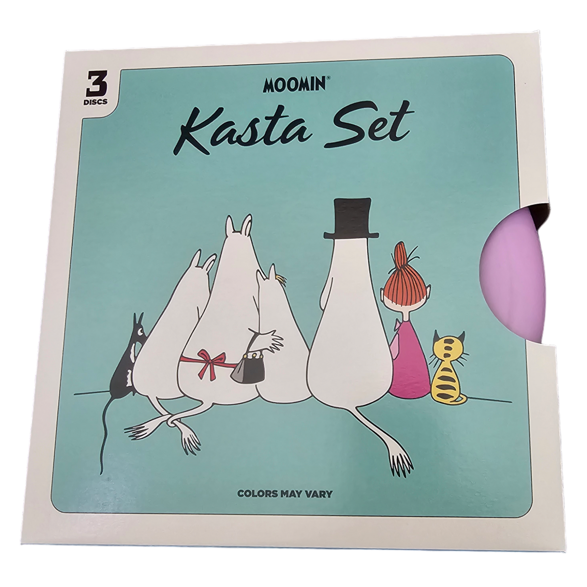 Kastaplast 3 Disc Set - Moomin Characters