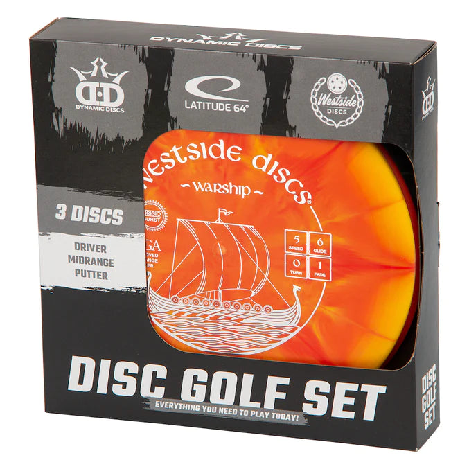 Trilogy Base Plastic Disc Golf Starter Set