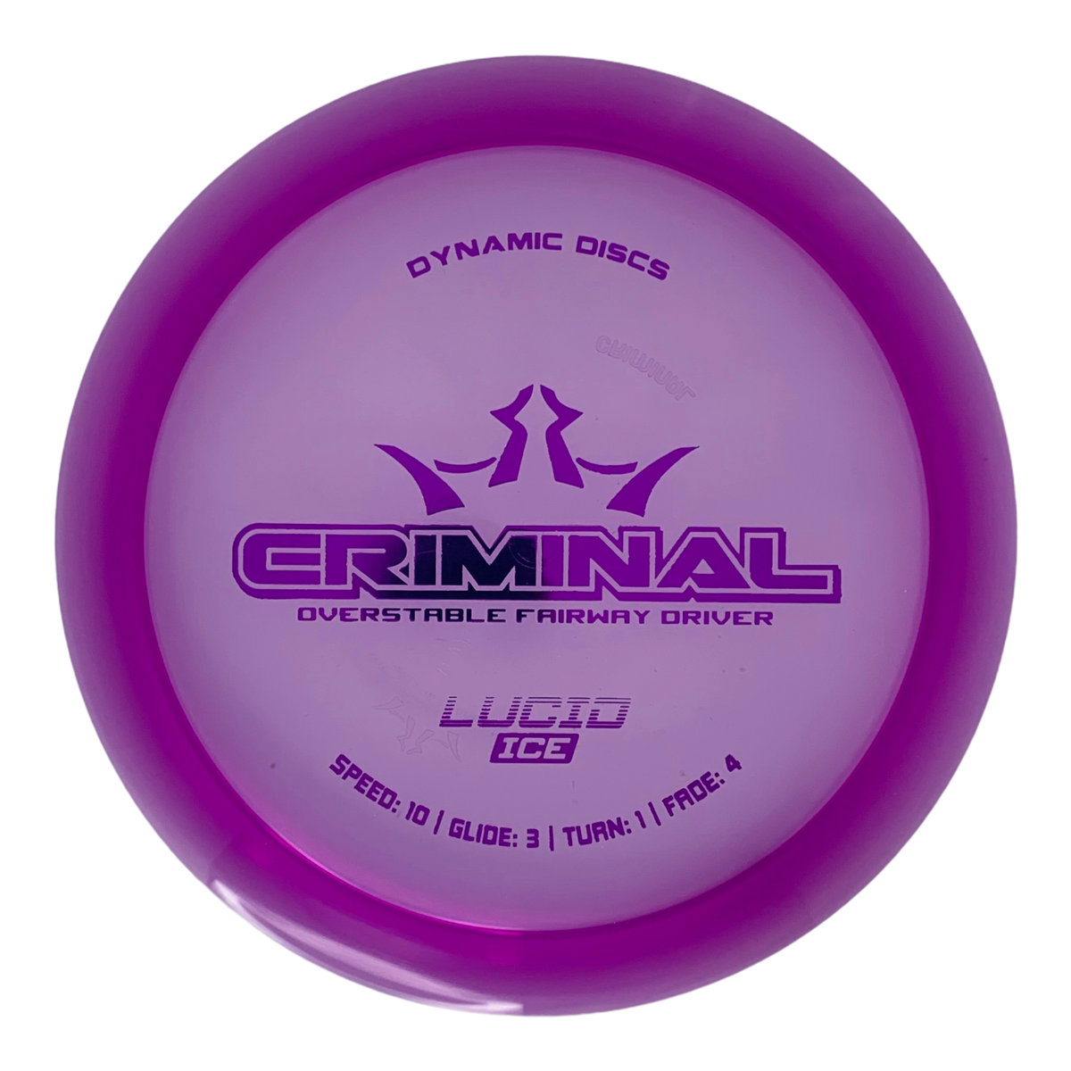 Dynamic Discs Lucid Ice Criminal