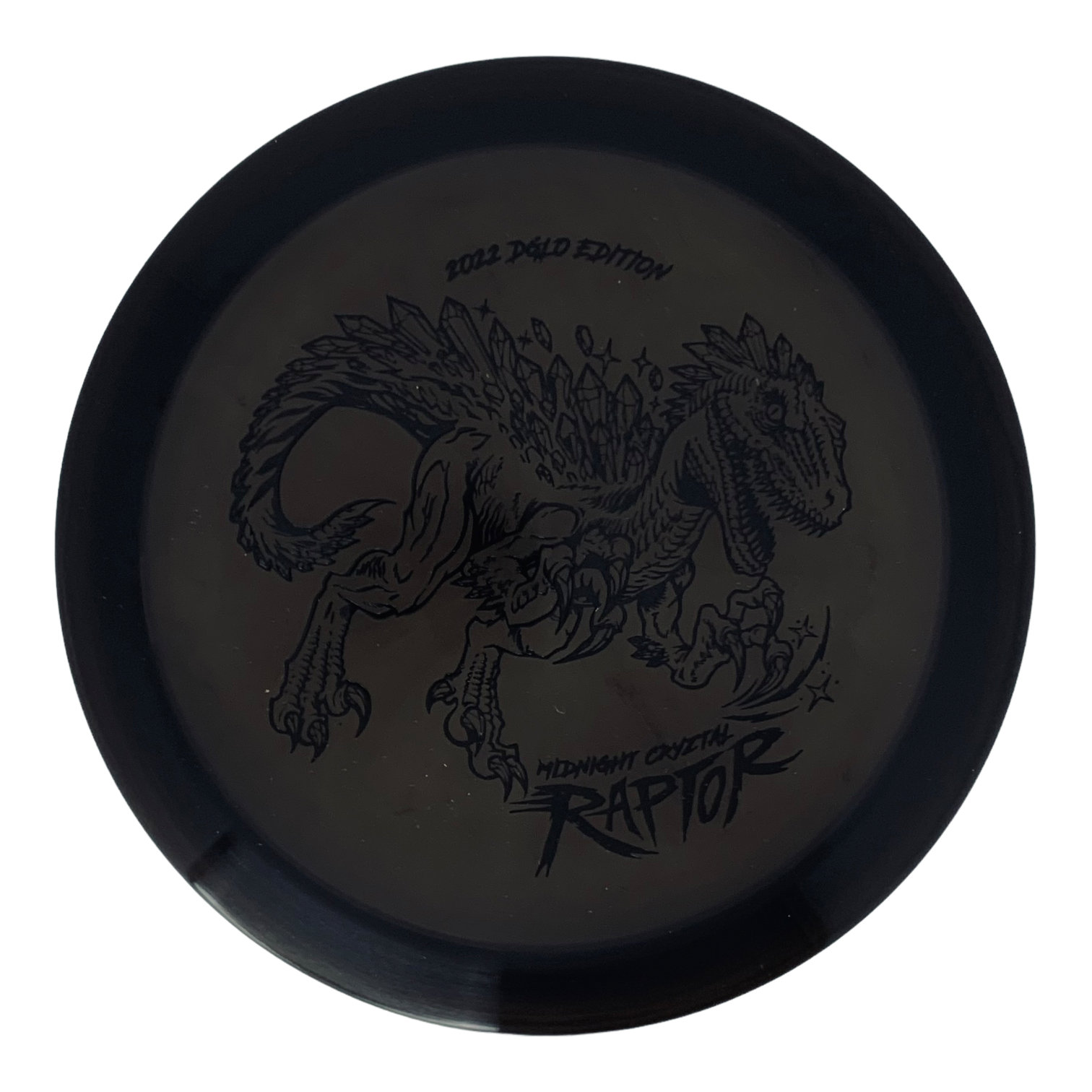 Discraft Midnight CryZtal Raptor - DGLO 2022 - Flight Factory Discs
