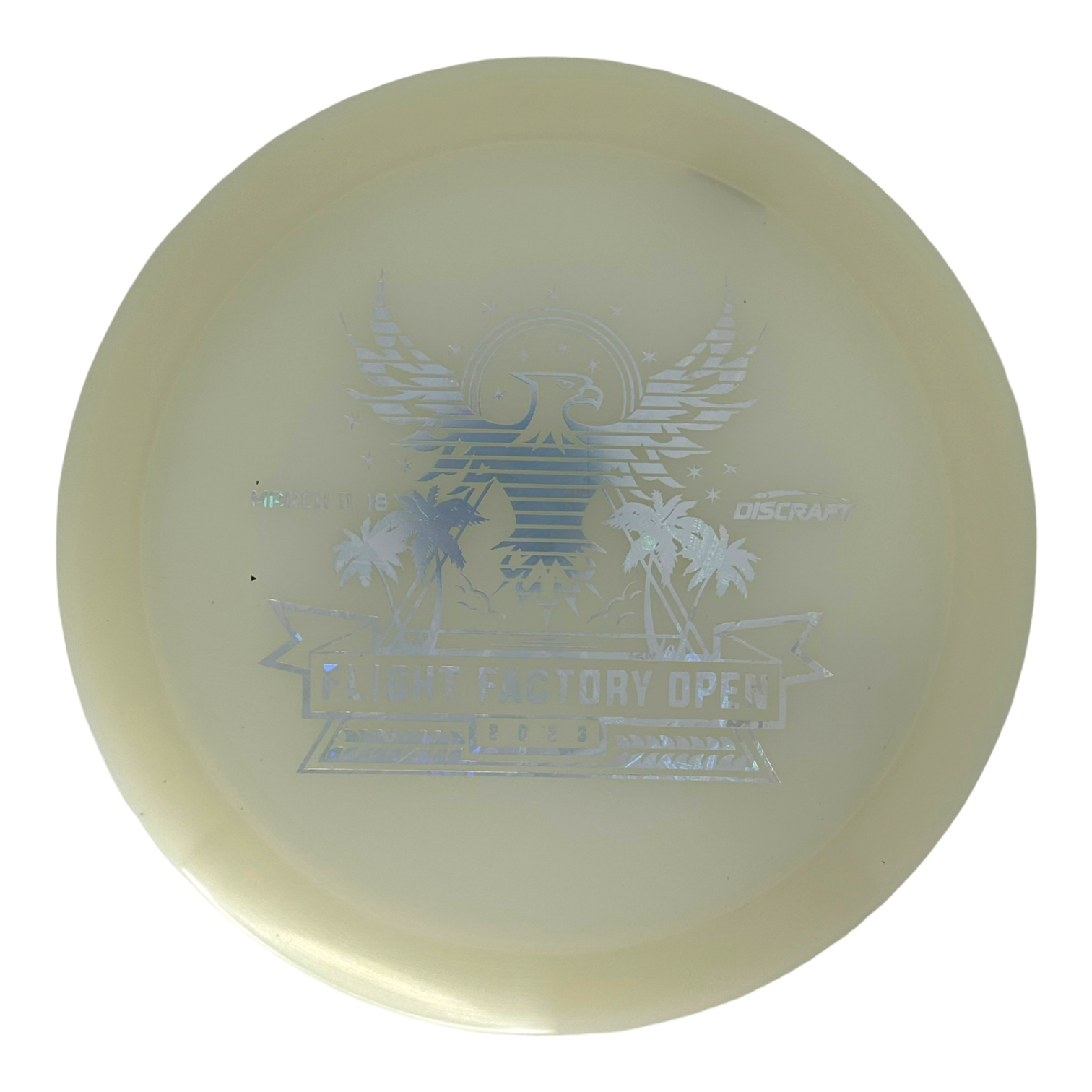 Glow Raptor Disc Discraft Glo Z Raptor - Flight Factory Open (2023) - Flight Factory Discs