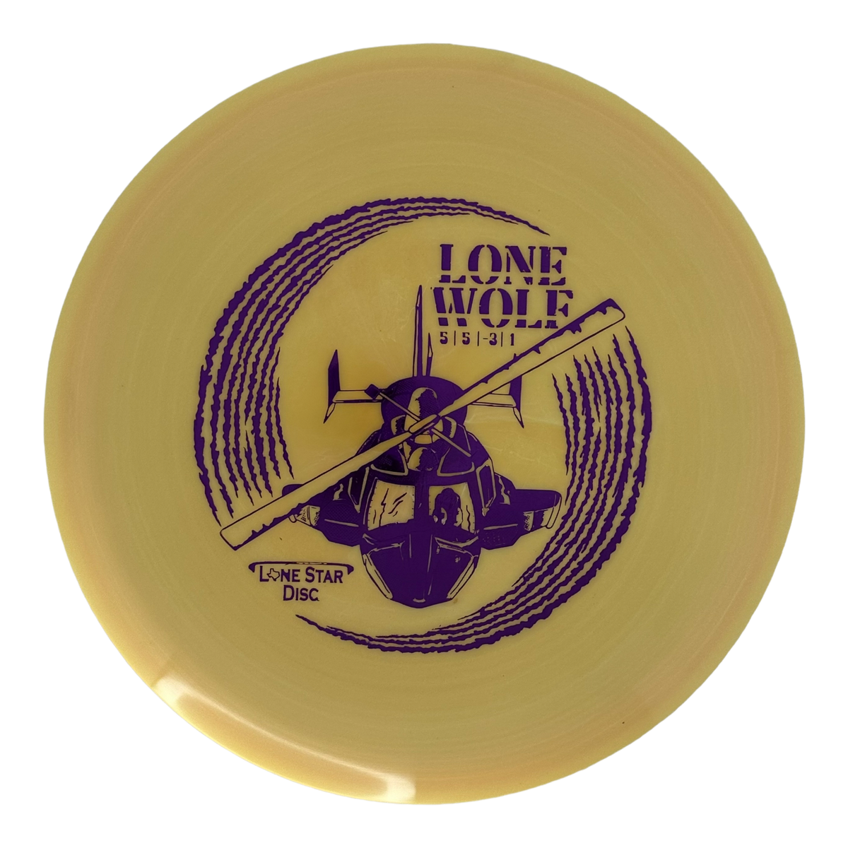 Lone Star Disc Alpha Lone Wolf - Helicopter