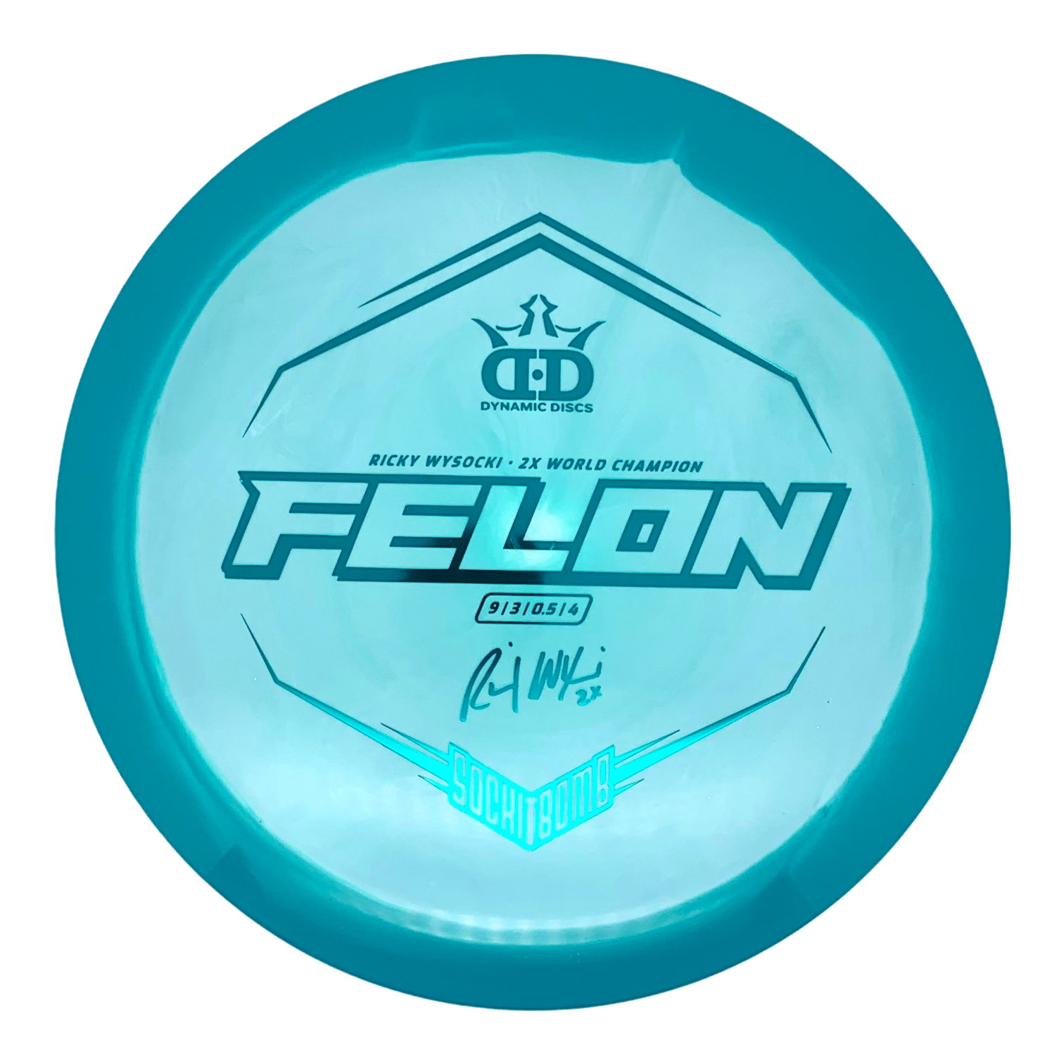 Dynamic Discs Orbit Felon Ricky Wysocki Sockibomb Flight Factory Discs