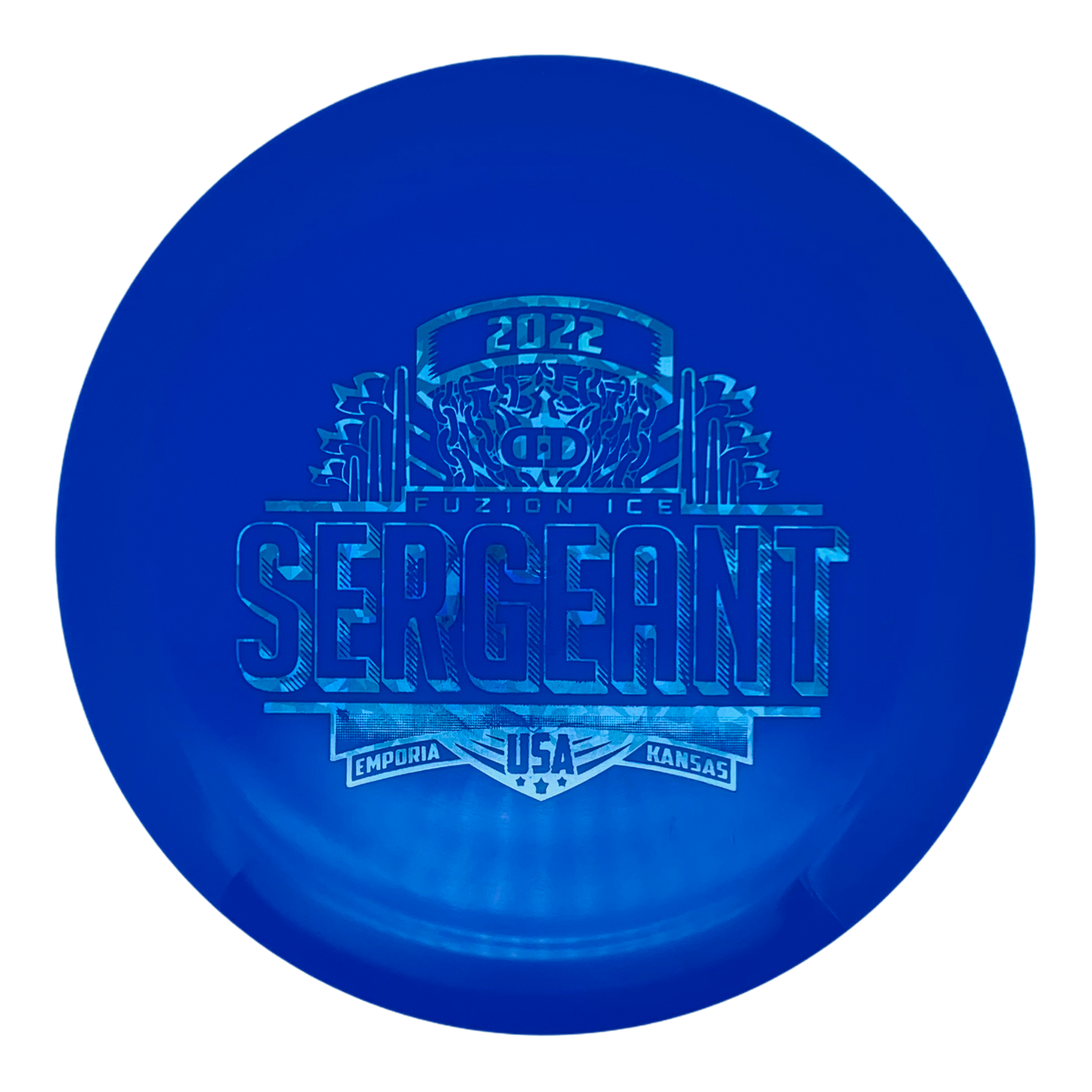 Dynamic Discs Fuzion Ice Sergeant - Worlds 2022 Fundraiser
