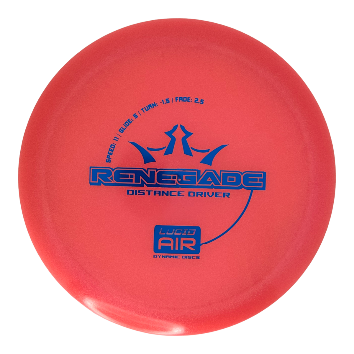 Dynamic Discs Lucid Air Renegade Flight Factory Discs