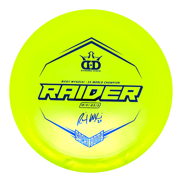 Dynamic Discs Lucid Ice Glimmer Raider - Ricky Wysocki - Flight Factory ...