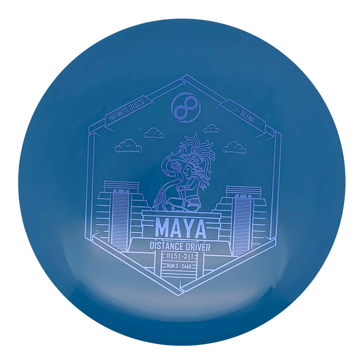 Infinite Discs I-Blend Maya