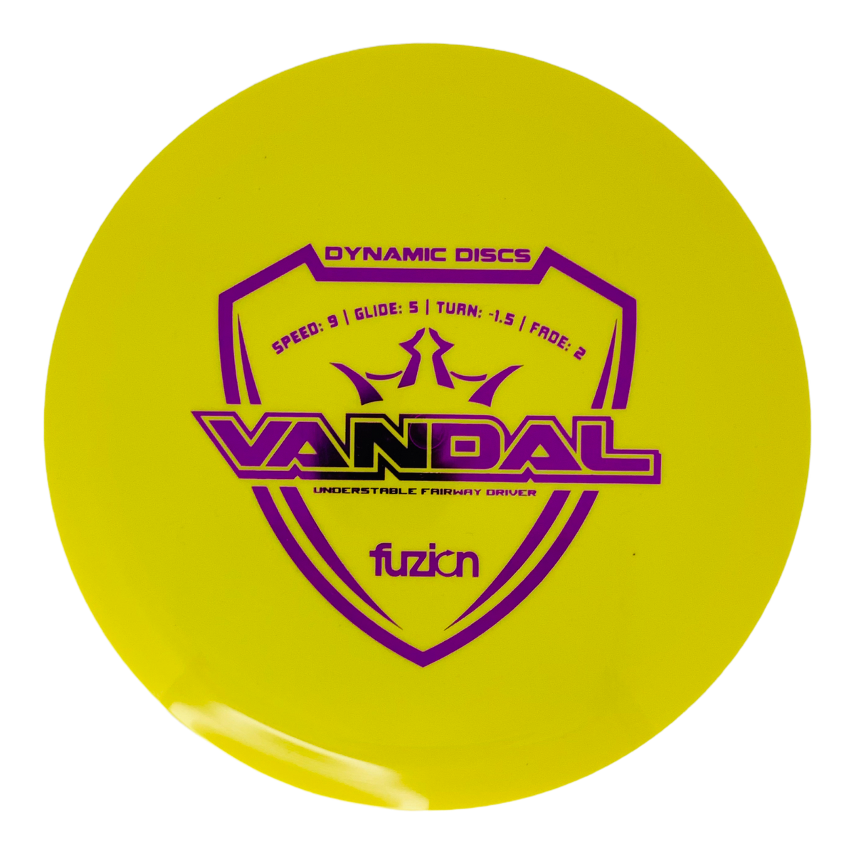 Dynamic Discs Fuzion Vandal Flight Factory Discs