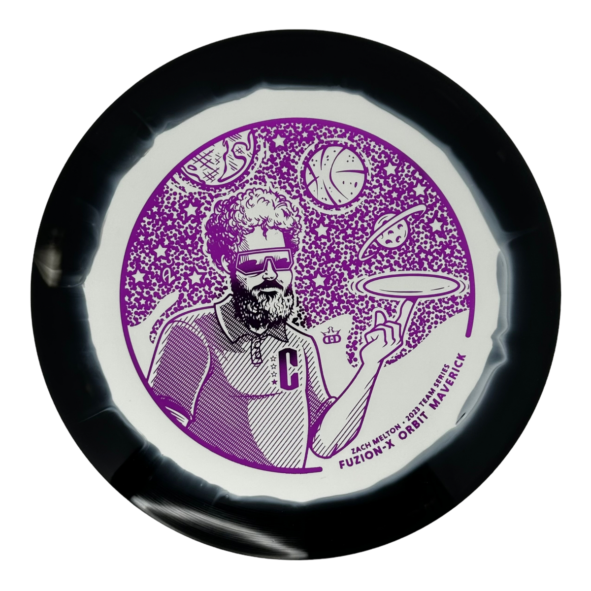 Dynamic Discs Fuzion-X Orbit Maverick - Zach Melton Team Series (2023)