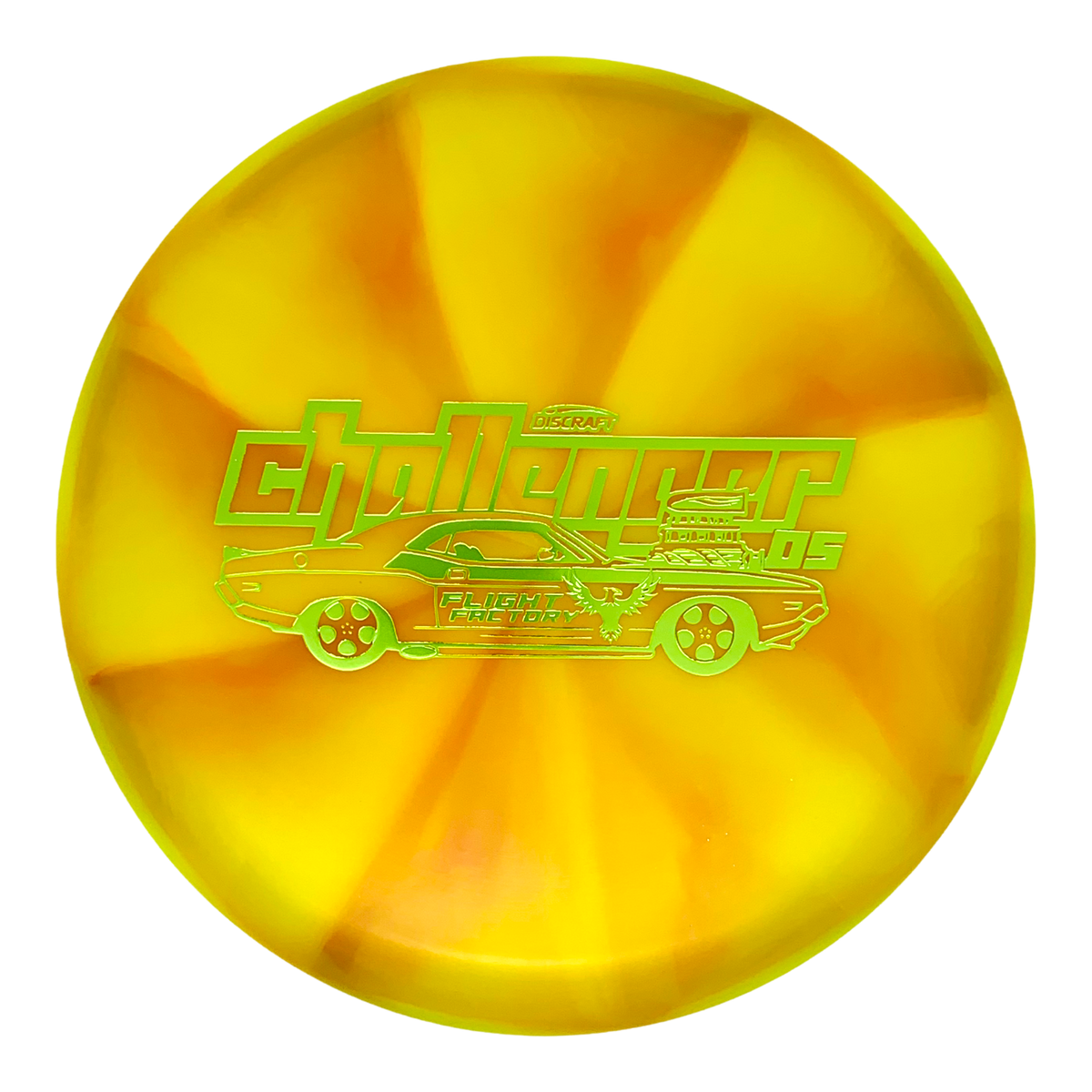 Discraft Tour Z Swirl Challenger OS - Challenger Yellows